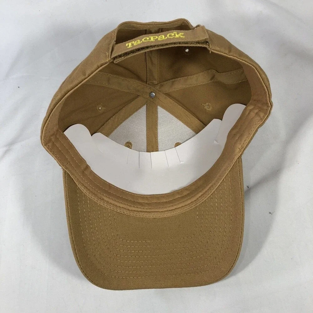 Tacpack Logo Hat Size Brown One Size Fits Most Adjustable NWOT New Without Tags
